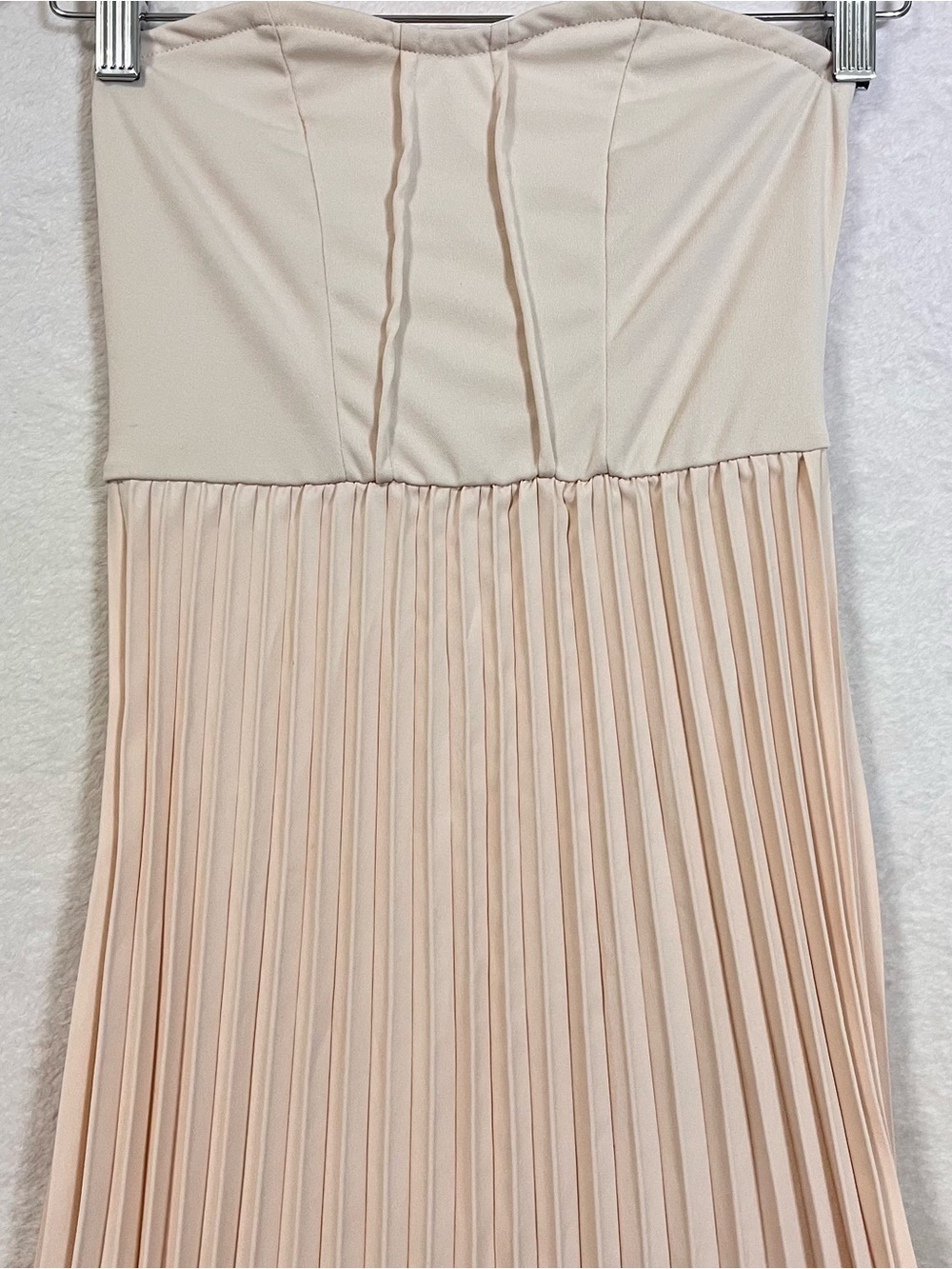 SHEIN Elegant Pleated Strapless Dress Size XS US Size 2 - Picture 3 of 11